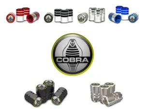 Shelby Valve Caps for Bike Durable Build